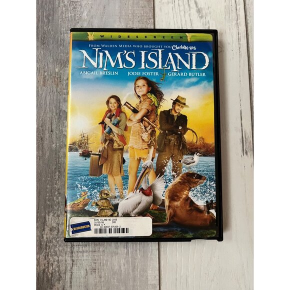 Nim's Island DVD Adventure Family Comedy Movie Blockbuster Edition - Picture 1 of 6